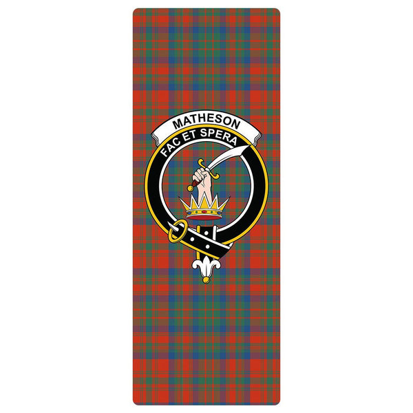 Matheson Ancient Clan Badge Tartan Classic Yoga Mat