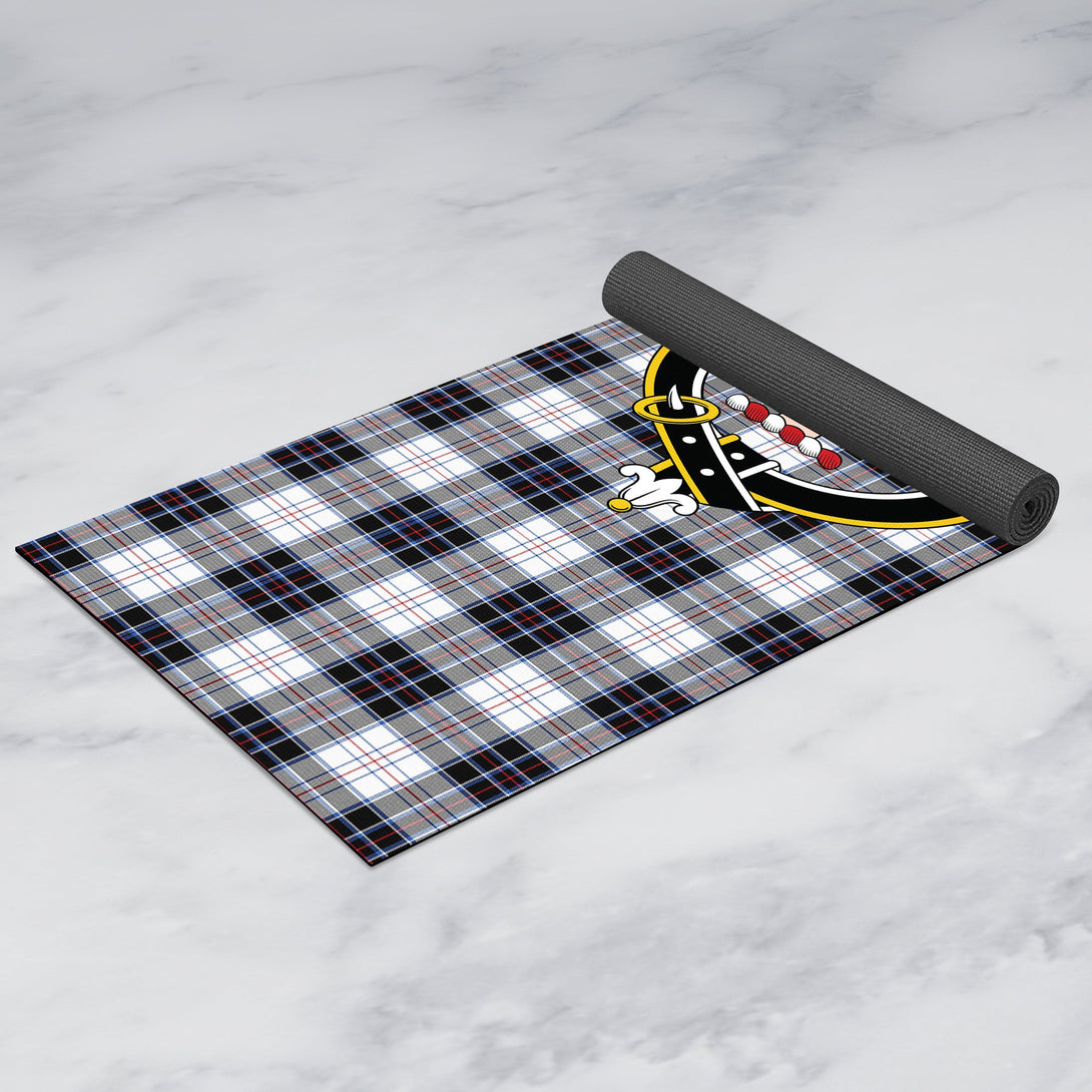 MacRae Dress Modern Clan Crest Tartan Yoga Mat