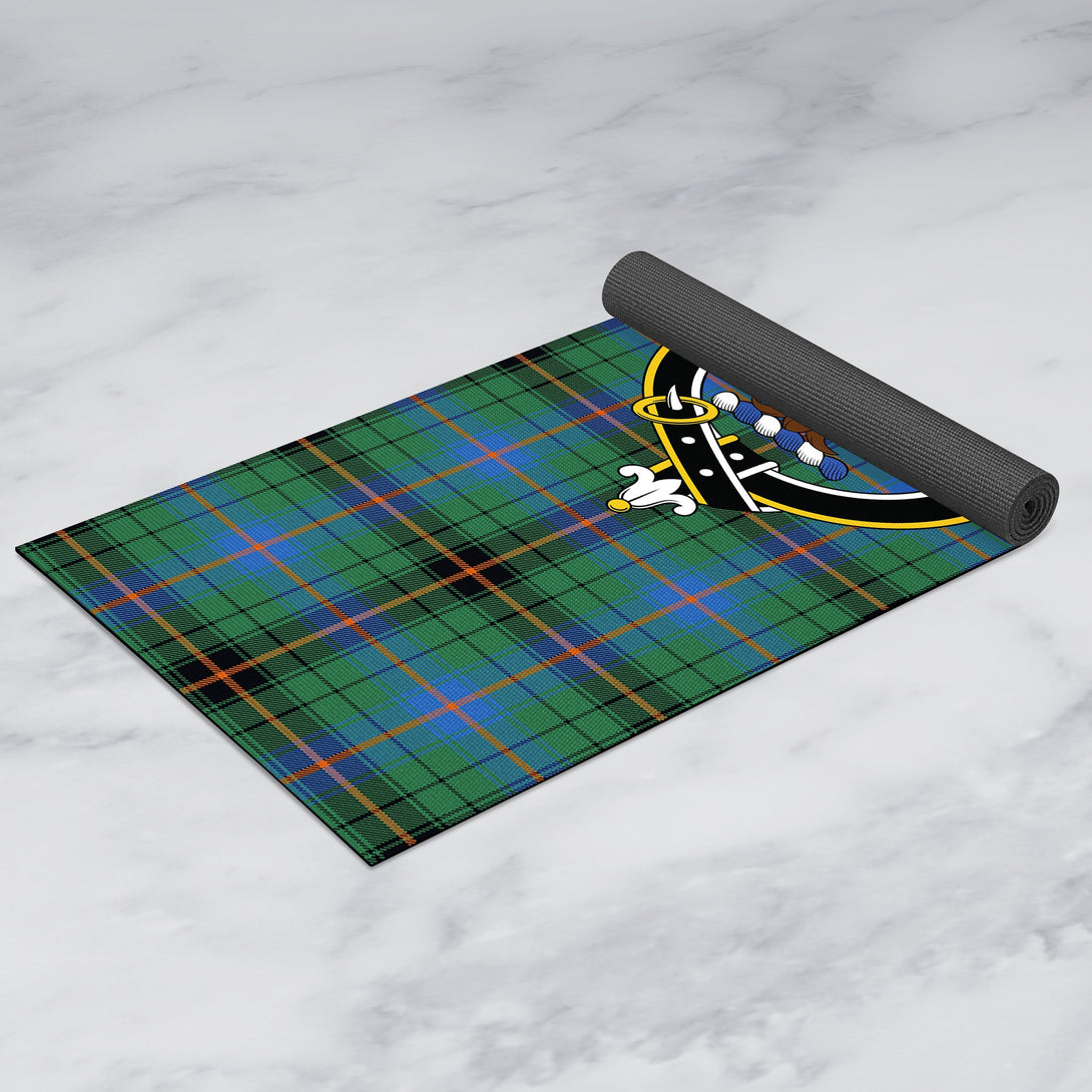 Davidson Ancient Clan Crest Tartan Yoga Mat