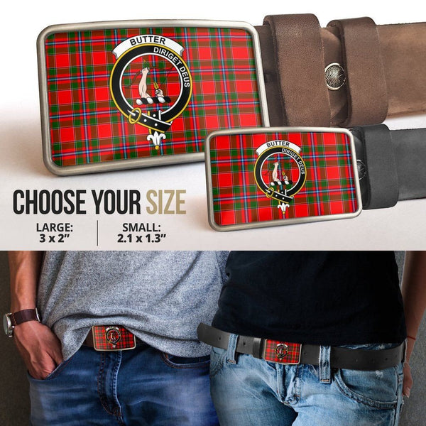 Butter Clan Badge Classic Tartan Belt Buckle