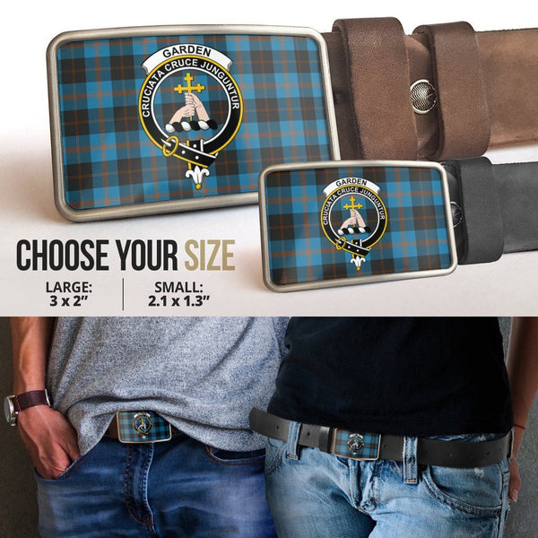 Garden Clan Badge Classic Tartan Belt Buckle