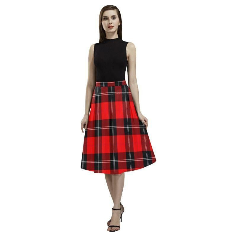 Ramsay Modern Tartan Classic Aoede Crepe Skirt