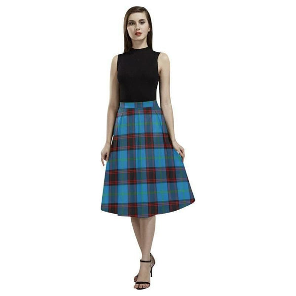 Home Ancient Tartan Classic Aoede Crepe Skirt