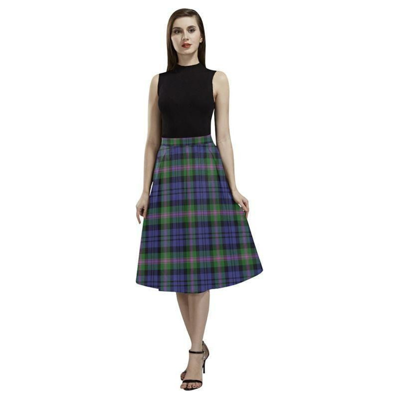 Baird Modern Tartan Classic Aoede Crepe Skirt