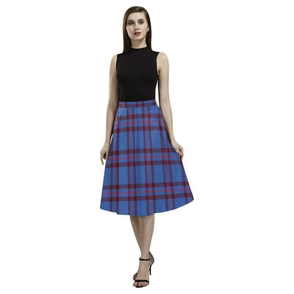 Elliot Modern Tartan Classic Aoede Crepe Skirt