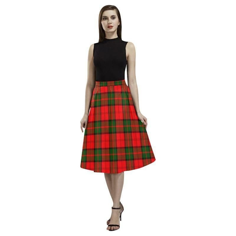 Dunbar Modern Tartan Classic Aoede Crepe Skirt