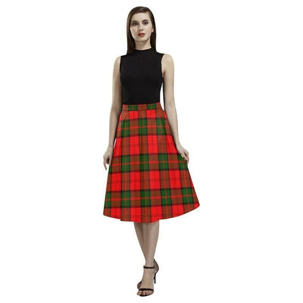 Dunbar Modern Tartan Classic Aoede Crepe Skirt