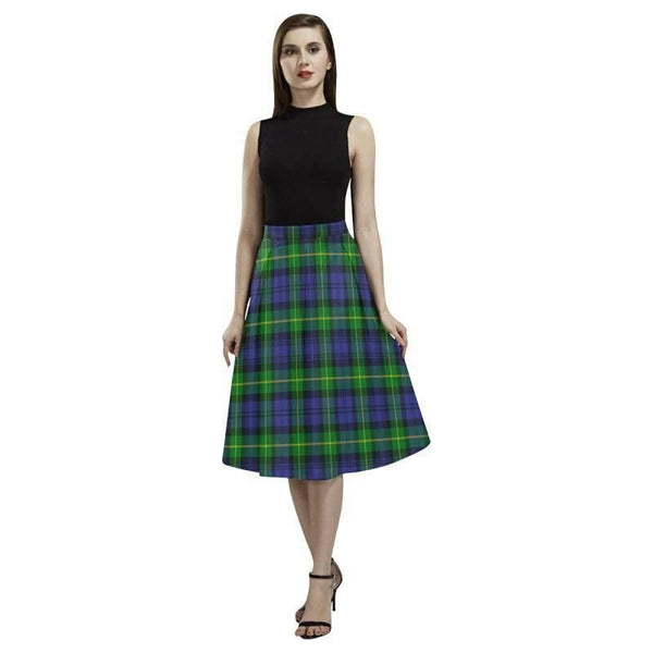 Gordon Modern Tartan Classic Aoede Crepe Skirt