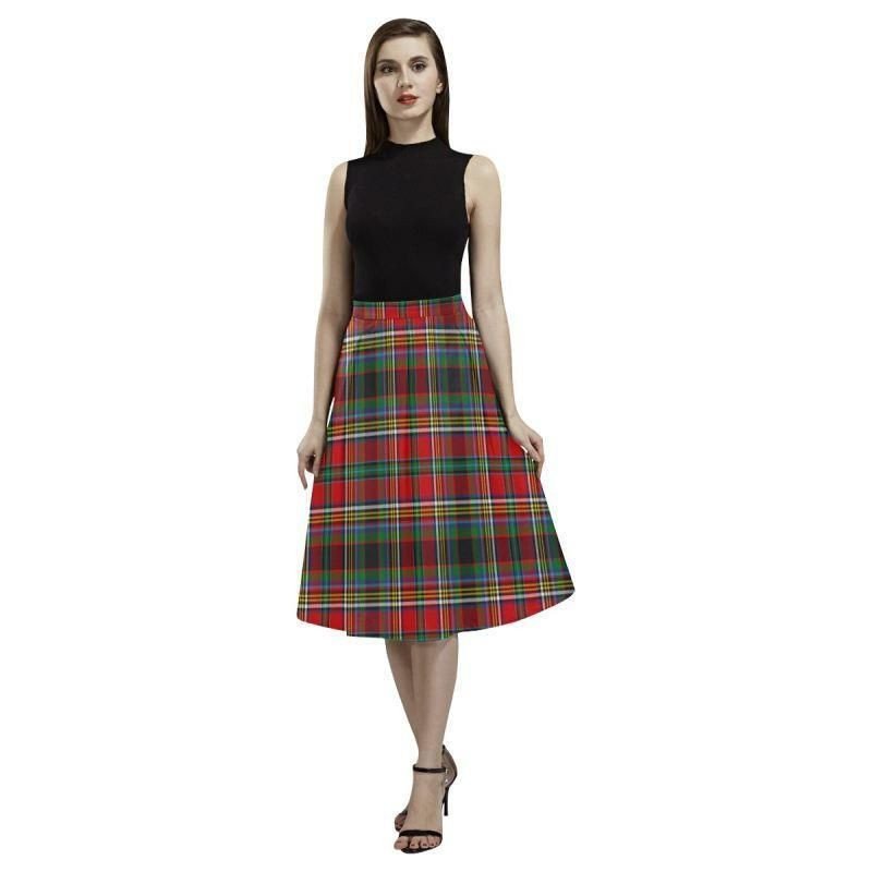 Anderson Of Arbrake Tartan Classic Aoede Crepe Skirt