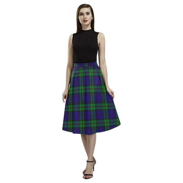 Mackinlay Modern Tartan Classic Aoede Crepe Skirt