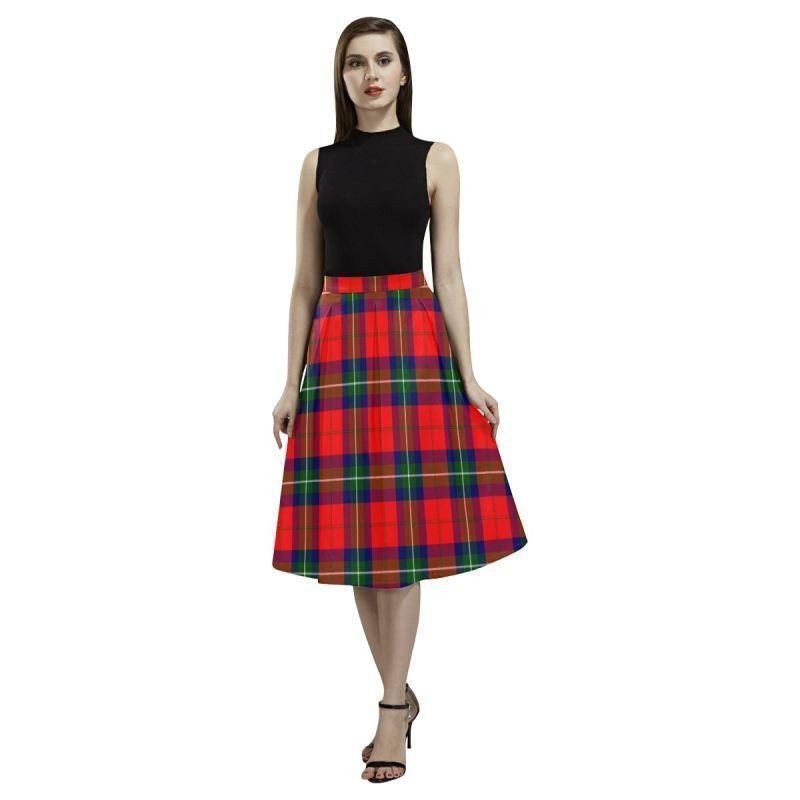 Ruthven Modern Tartan Classic Aoede Crepe Skirt