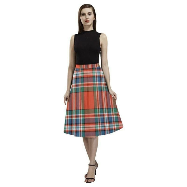 Macfarlane Ancient 1 Tartan Classic Aoede Crepe Skirt