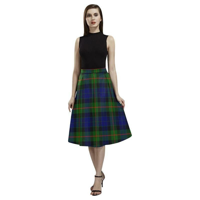 Gunn Modern Tartan Classic Aoede Crepe Skirt