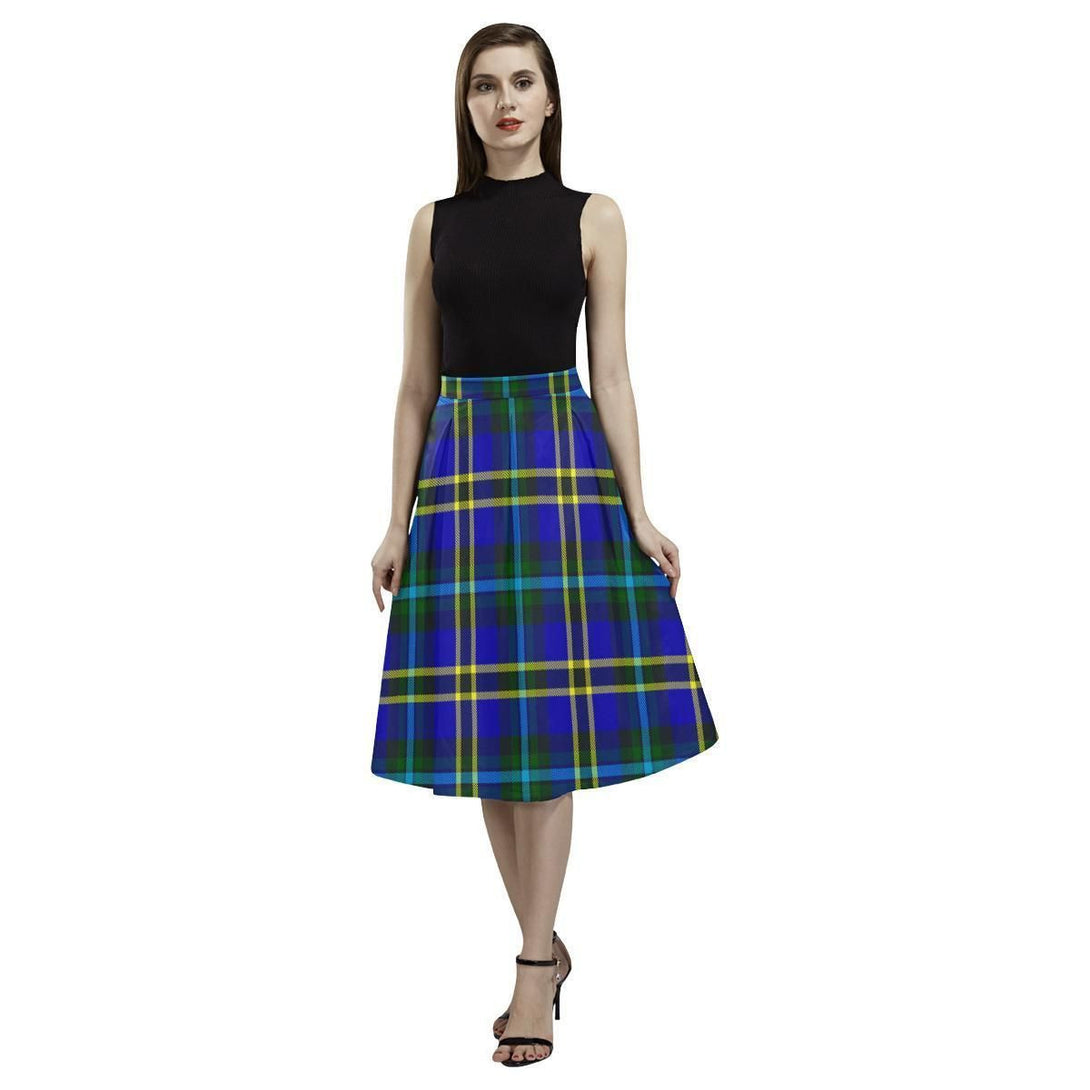 Weir Modern Tartan Classic Aoede Crepe Skirt