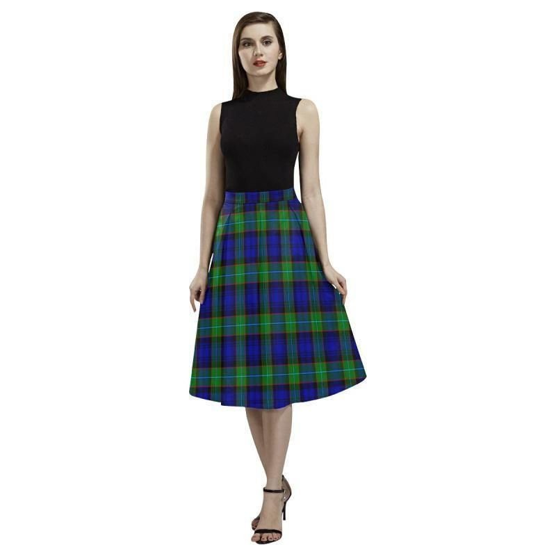 Sempill Modern Tartan Classic Aoede Crepe Skirt