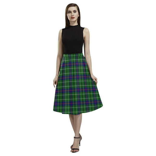 Duncan Modern Tartan Classic Aoede Crepe Skirt