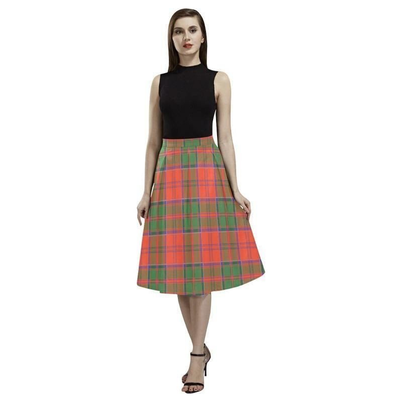 Grant Ancient Tartan Classic Aoede Crepe Skirt