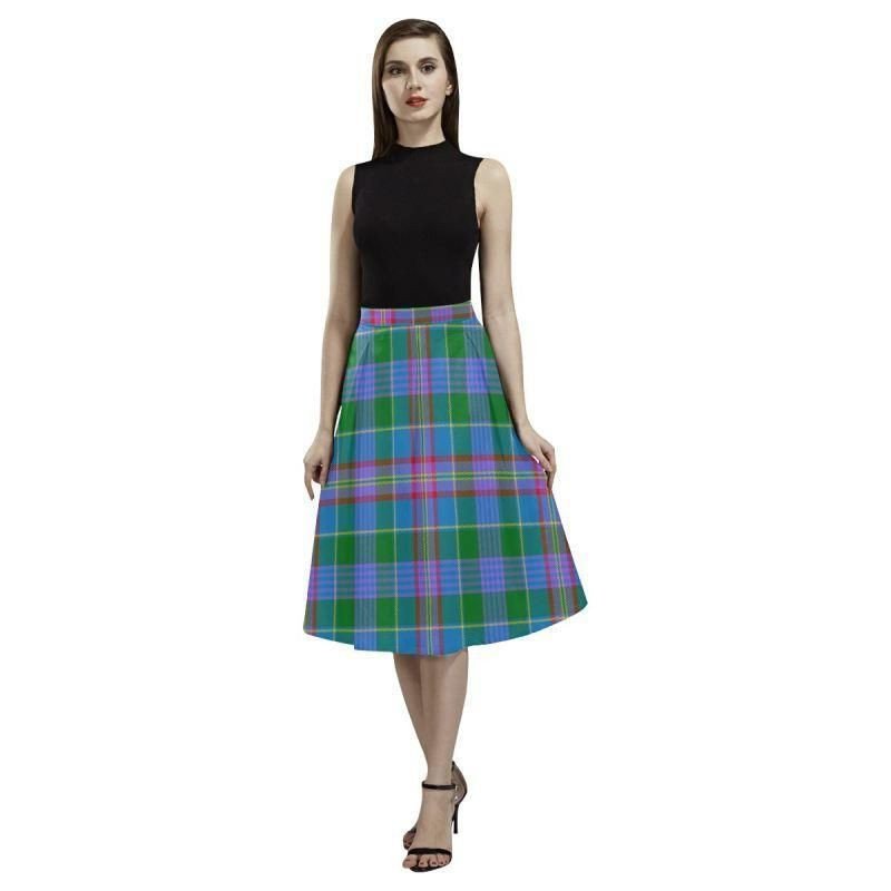 Ralston Tartan Classic Aoede Crepe Skirt