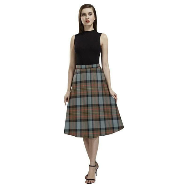 Maclaren Weathered Tartan Classic Aoede Crepe Skirt