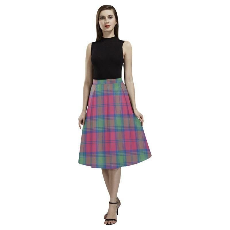 Lindsay Ancient Tartan Classic Aoede Crepe Skirt