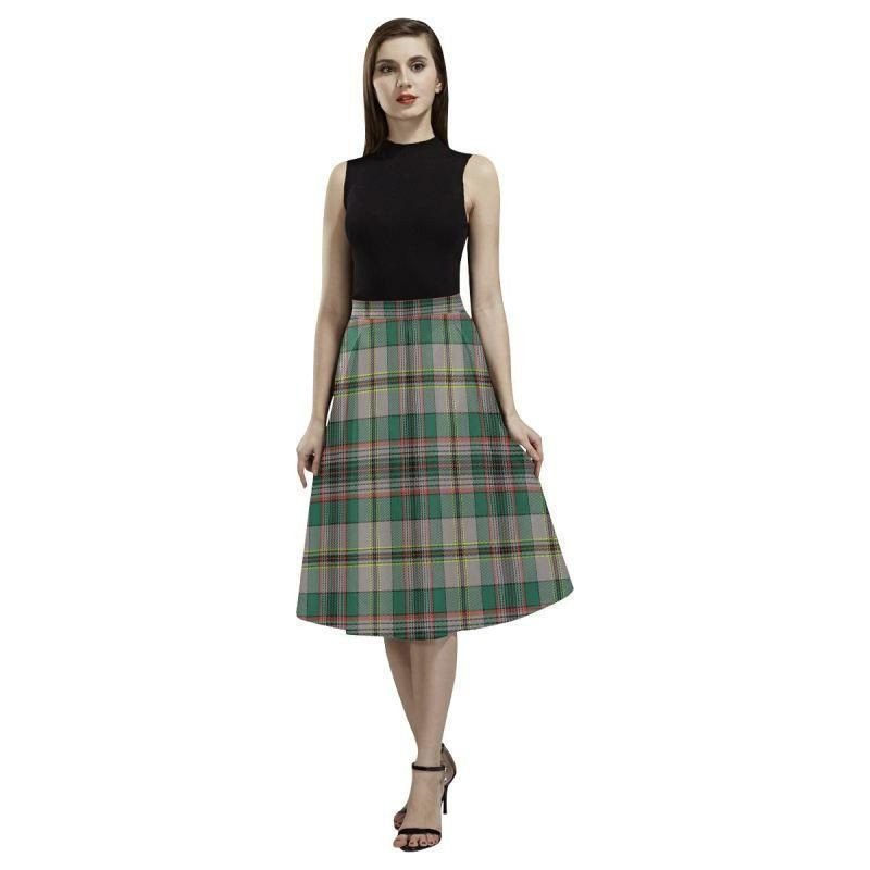 Craig Ancient Tartan Classic Aoede Crepe Skirt