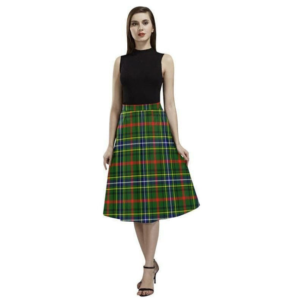 Bisset Tartan Classic Aoede Crepe Skirt