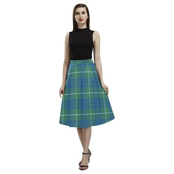 Hamilton Hunting Ancient Tartan Classic Aoede Crepe Skirt