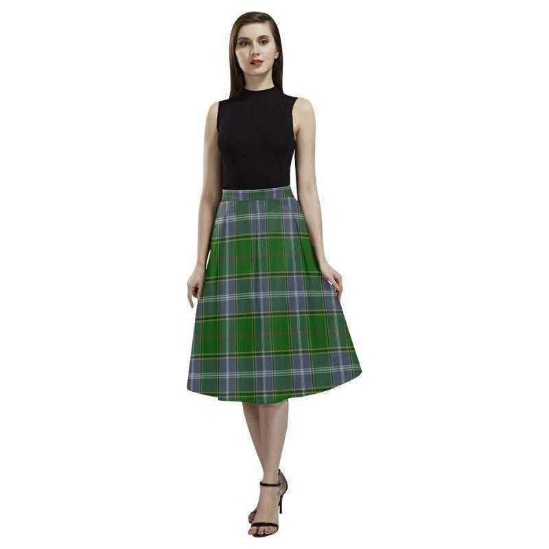 Pringle Tartan Classic Aoede Crepe Skirt