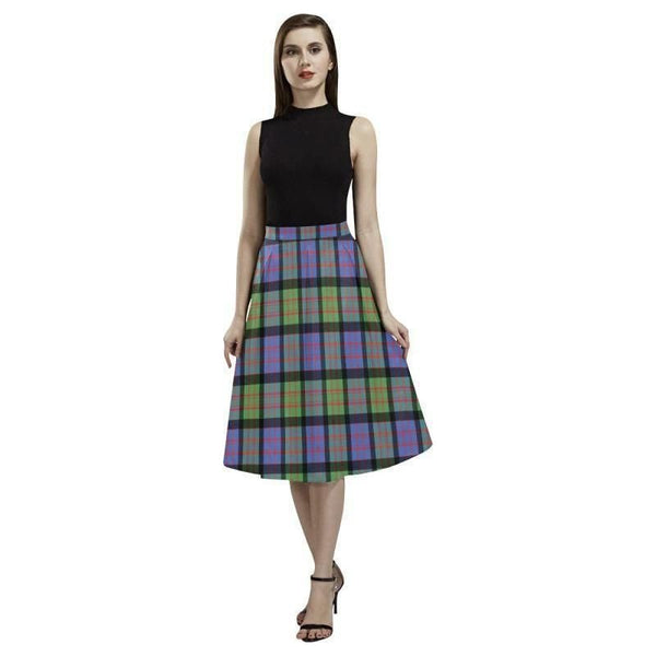 Macdonald Ancient Tartan Classic Aoede Crepe Skirt