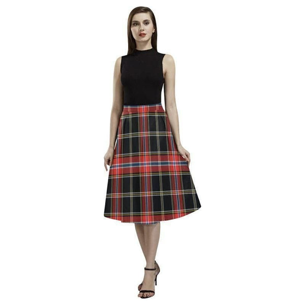 Norwegian Night Tartan Classic Aoede Crepe Skirt