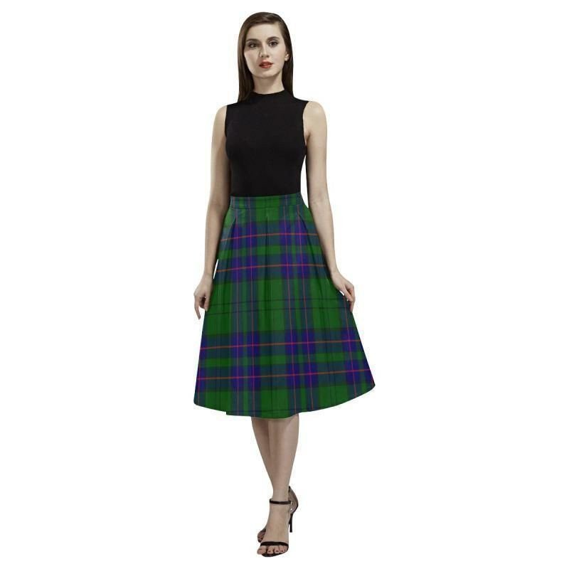 Lockhart Modern Tartan Classic Aoede Crepe Skirt