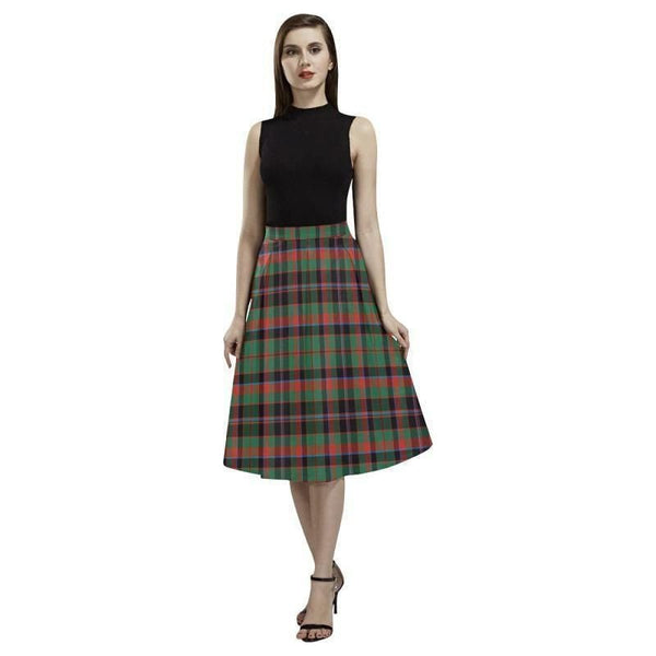 Cumming Hunting Ancient Tartan Classic Aoede Crepe Skirt