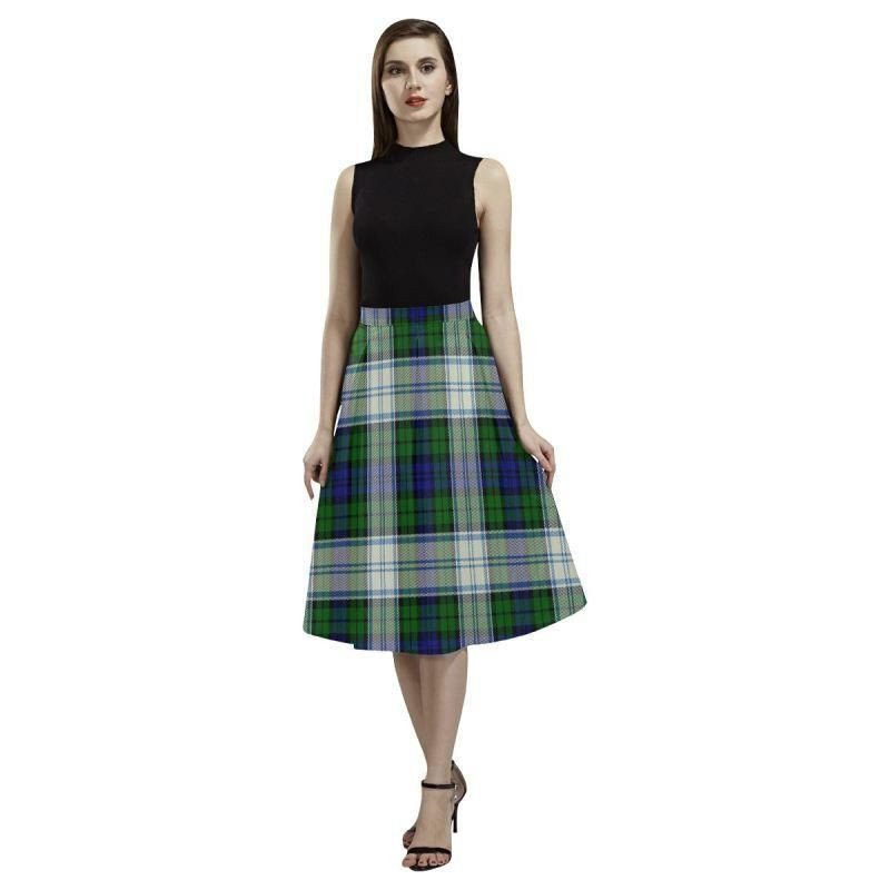 Blackwatch Dress Modern Tartan Classic Aoede Crepe Skirt