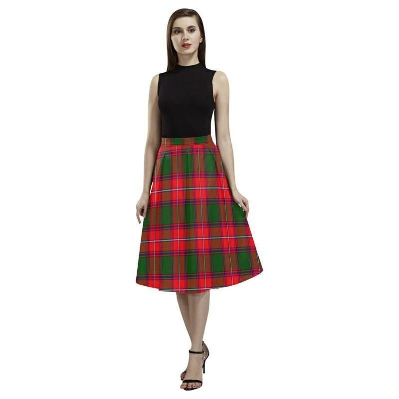 Rattray Modern Tartan Classic Aoede Crepe Skirt