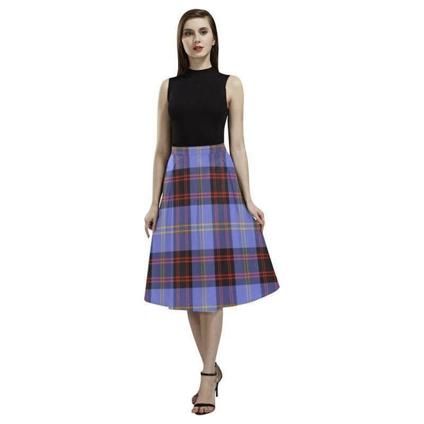 Rutherford Tartan Classic Aoede Crepe Skirt