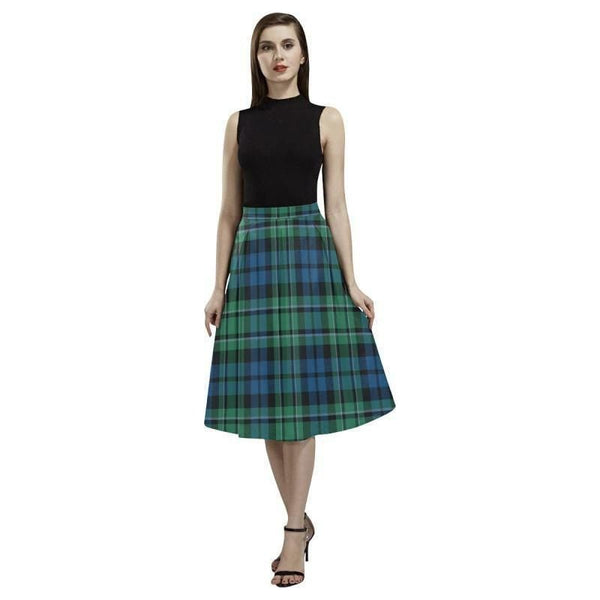 Maccallum Ancient Tartan Classic Aoede Crepe Skirt