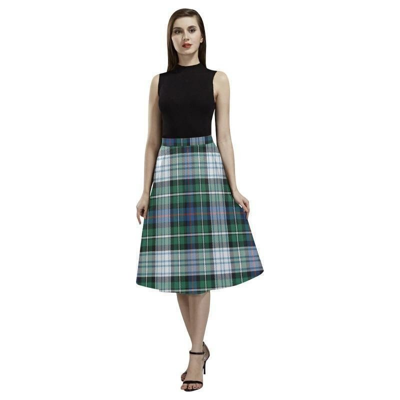 Mackenzie Dress Ancient Tartan Classic Aoede Crepe Skirt