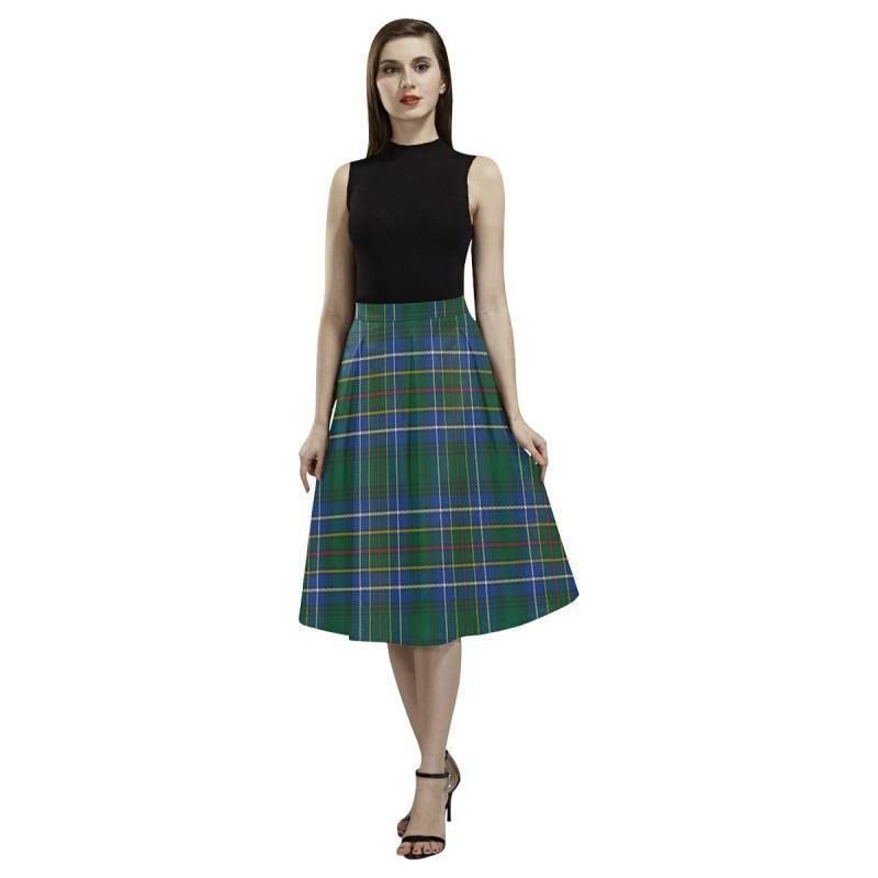 Cockburn Ancient Tartan Classic Aoede Crepe Skirt