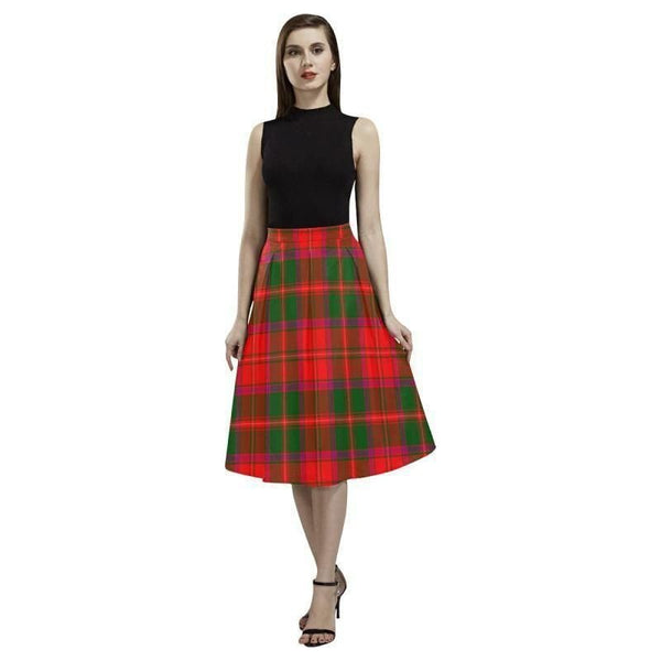 Crief District Tartan Classic Aoede Crepe Skirt