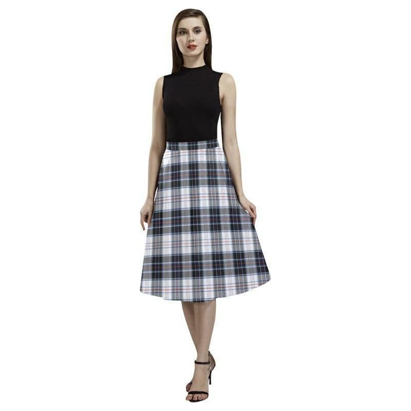 Macrae Dress Modern Tartan Classic Aoede Crepe Skirt