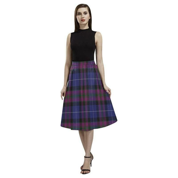 Pride Of Scotland Tartan Classic Aoede Crepe Skirt