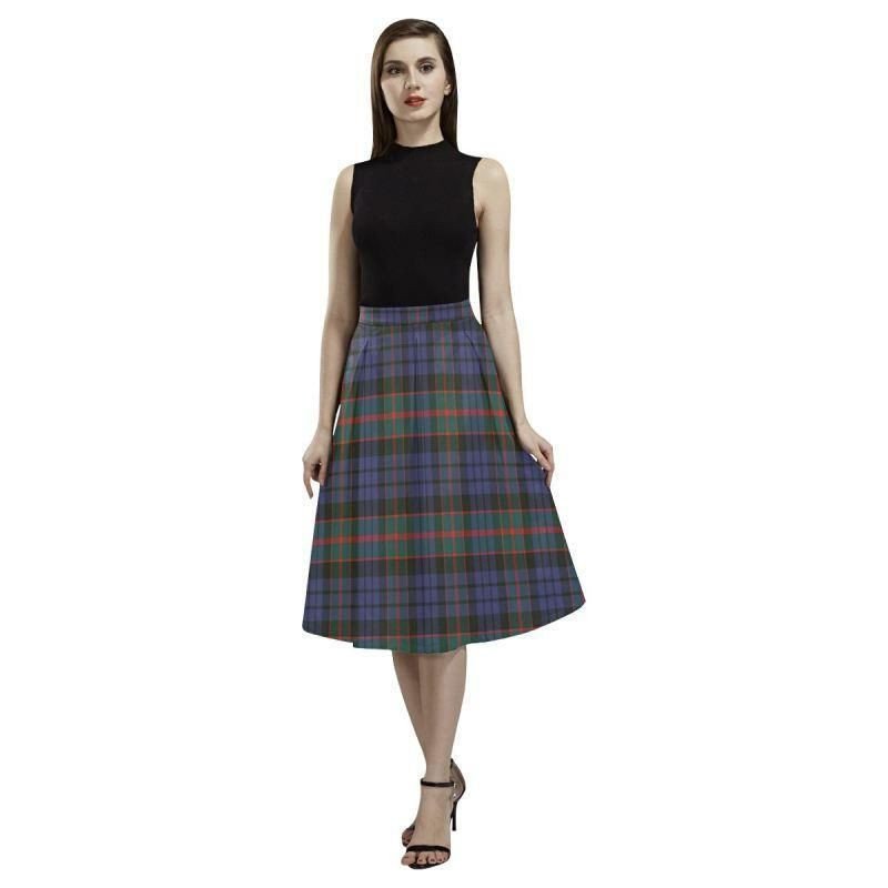 Fletcher Of Dunans Tartan Classic Aoede Crepe Skirt