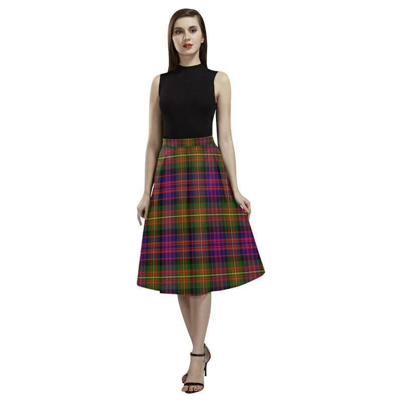 Carnegie Modern Tartan Classic Aoede Crepe Skirt