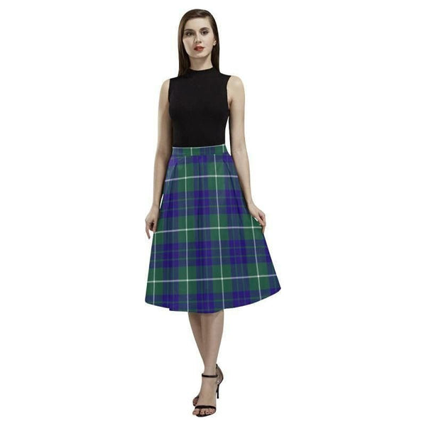 Hamilton Hunting Modern Tartan Classic Aoede Crepe Skirt