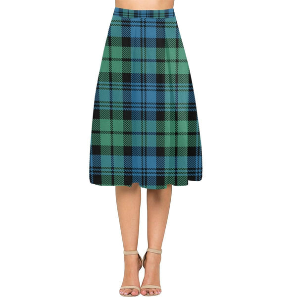 Campbell Ancient 01 Tartan Classic Aoede Crepe Skirt