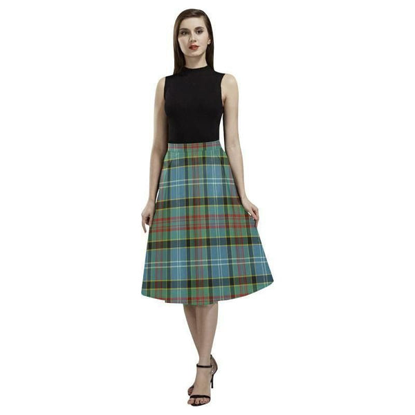 Paisley District Tartan Classic Aoede Crepe Skirt