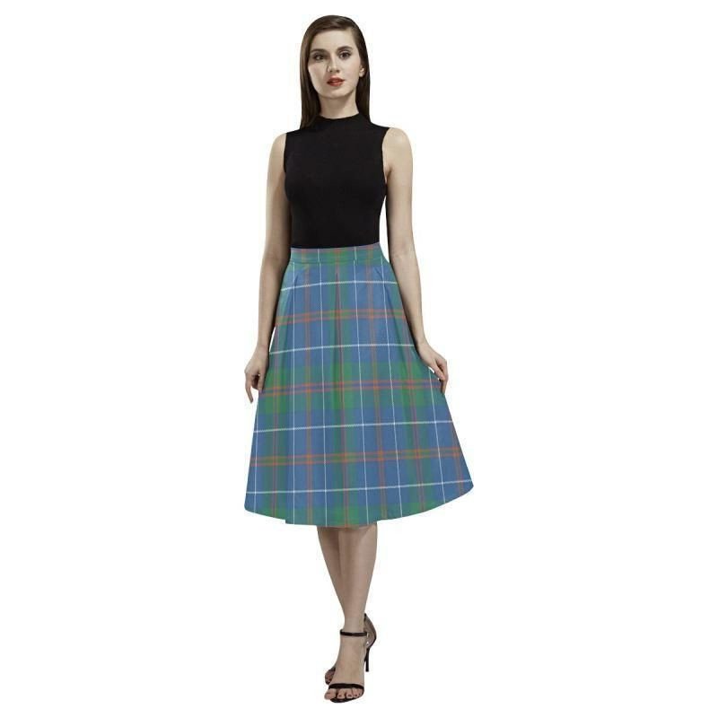 Machardy Ancient Tartan Classic Aoede Crepe Skirt