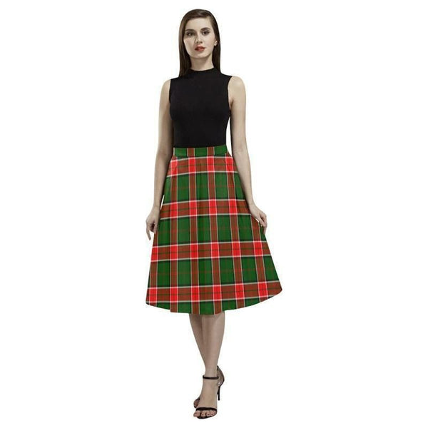 Pollock Modern Tartan Classic Aoede Crepe Skirt