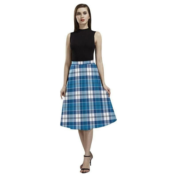 Strathclyde District Tartan Classic Aoede Crepe Skirt