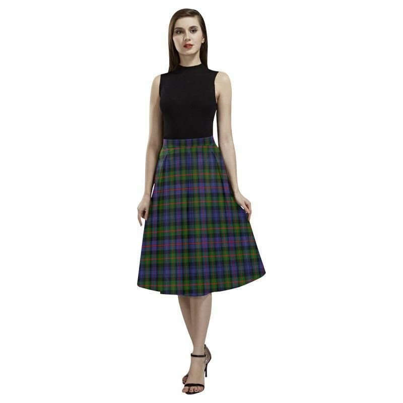 Murray Of Atholl Modern Tartan Classic Aoede Crepe Skirt